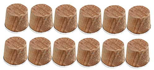 ABOOFAN Flaschenverschluss Aus Holz 10er-Packung Ersatz für Weinflaschenkorken Kesselkorken Sicher und Geeignet für Flaschen Normaler Größe