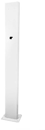 Tesla-wallbox Standfuß Außenbereich, EV-montierter Kabel Adapter für Tesla-Ladehalterung, Lade-Outdoor-Organizer(White)