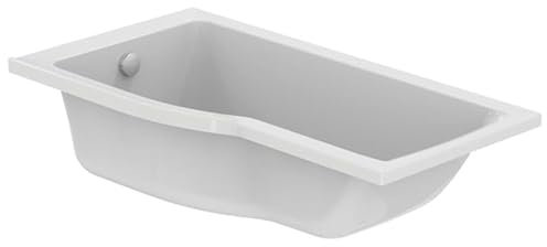 Ideal Standard Baignoire pour Bain Douche 150x80 asymétrique Connect Air Gauche Blanc