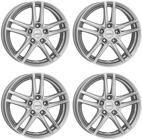 4x Dezent llantas TZ 6.5Jx16 ET41 5x114.3