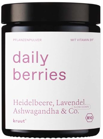 Kruut Wildpflanzenpulver, Daily Berries, 75g