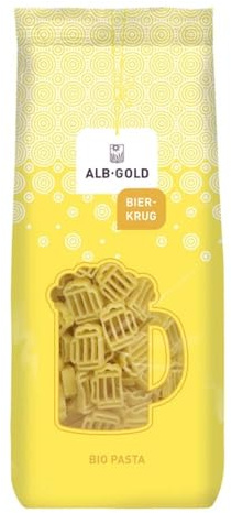 Alb-Gold Bio Motiv Pasta, Bierkrug, 250g