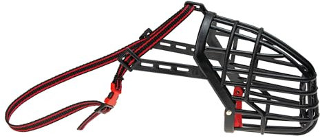 Karlie Maulkörbe mit Klickverschluss L: 40 cm B: 36 - 67 cm schwarz
