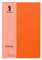 Rössler 220711521 - Coloretti Briefumschläge, 80 g/m², DIN C5, apfelsine, 5 Stück