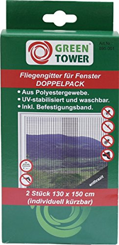 FLIEGENGITTER DOPPELP.ANTH.130X150
