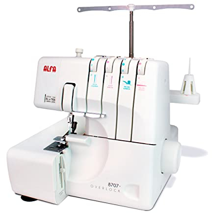 Alfa 8707 Overlock Nähmaschine für den Hausgebrauch