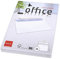 Elco 74492.12 Office Verpackung mit 25 Briefumschläge/Versandtasche, Haftklebeverschluss, B6, 100g, weiss, Fenster: nein