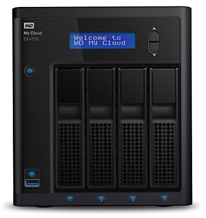 WD My Cloud 24 To EX4100 NAS préconfiguré 4 baies