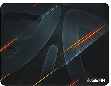 HyperX Fnatic Getriebe Fokus Neon Edition Pro Gaming Mouse Pad (Größe XL, Stoff) - 400 x 305 x 6 mm