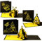 Cologne Cards - 3er Set Pop-Up Weihnachtskarten Dortmund - Schwarz & Gelb - 3D Pop-Up Karten - Dortmunder Weihnachten in Schwarz-Gelb - 3 x Weihnachtskarten im Set für Fußball Fans