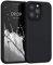 kwmobile Handyhülle für iPhone 13 Pro Hülle, für iPhone 13 Pro Case - Hülle Silikon - kabelloses Laden - Schwarz