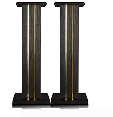 Pieds Support De Plancher en Bois, Supports pour Boîte De Bibliothèque HiFi Home-Cinéma Et Haut-parleurs Satellites en Bois, Expérience D'écoute pour Les Cinémas À Domicile