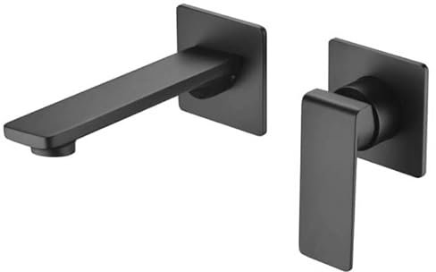 IMEX GLF016/NG FIYI Grifo de Lavabo Empotrado Negro Mate