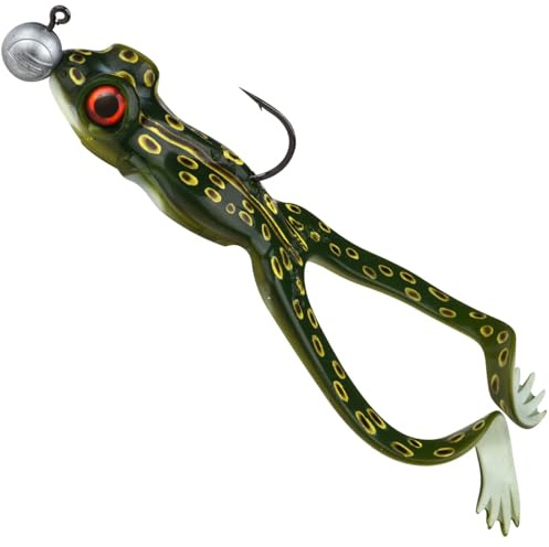 Spro The Frog to-Go 12cm 7g - Gummifrosch mit Jigkopf