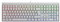 CHERRY MX 2.0S, Tastiera Gaming Meccanica con Illuminazione RGB, Layout Germania (QWERTZ), Con Filo, Progettato in Germania, Interruttori MX BROWN, Bianco
