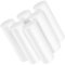 EXCEART 6 Stücke Styropor Zylinder 20 cm Formen zum Basteln Filzen Bemalen Styroporkugel Styroporball Weiß Platte Polystyrolkugeln Schaumkugeln Hochzeit Weihnachten Deko Säule DIY Bastelset