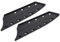 M METERXITY 2 Pack Plastic Knife Sheaths - Kitchen Knife Protectors Covers Universal Knife Guards, Apply to Kitchen Chef Knife or Santoku Knife (8 Inch, Black)