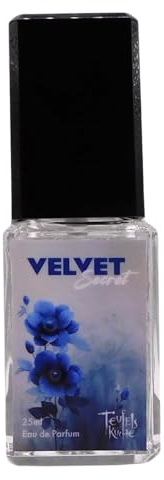 Velvet Secret Eau de Parfum, 25ml – Cremig-Zartes Vintage Parfum mit Zitrus, Lavendel & Rosenessenz
