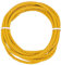 sourcing map Braided Leather Cord, 4mm Round Braided Faux Leather Necklace Cord Bolo Tie String 2 Yard for Jewelry Making Necklace Crafts Beading Braiding 16