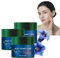 Organic Firming Night Cream Blue Gentian, Anti Wrinkle Firming Night Cream, Moisturising Anti Ageing Blue Gentian Reducing Wrinkles Activating Skin Barrier (3 pc)