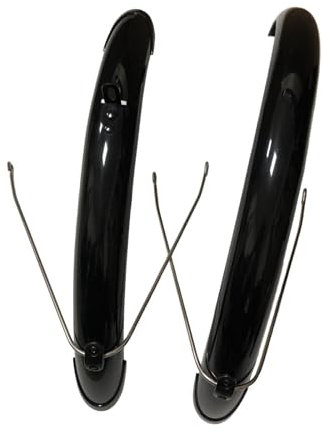 Baoblaze Folding Bike Fenders Mudflaps 20 Replacement Teens Bikes Wheel Protection 46mm Width Lightweight Front & Rear Bike Mudguards, Style A