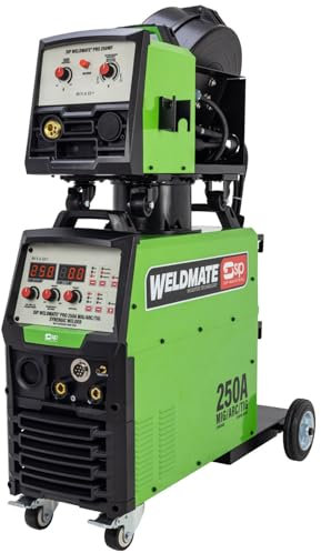 SIP WELDMATE PRO MIG Welder 250A 3-in-1 MIG/ARC/TIG Synergic Inverter Welding Machine & Wire Feed