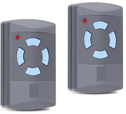 Handsender 2 piezas de apertura de puerta de garaje para Hormann hsm4-868, control remoto de puerta de garaje 868,30 MHz 4 canales para Hormann HSM 2/4, HSM4-868 HSE2-868 HS4-868