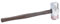 ERINGOGO 1pc Halloween Prop Prank Toy Hammer Realistic Hammer for Costume Parties Carnival Cosplay Halloween Decor Safe Plaything for Funny Pranks Role Play