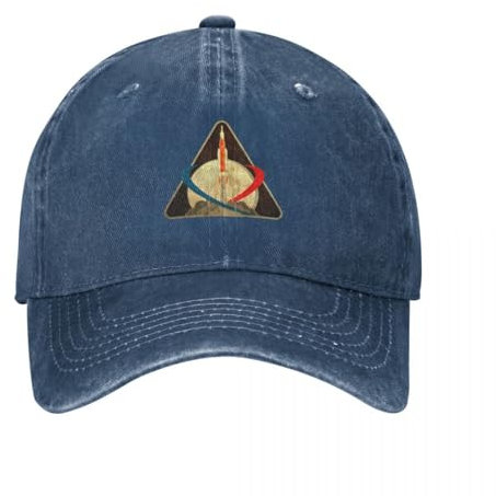 YERTYIJH Klassische Artemis 1 Mission Patch Patch - Vintage-Look Baseballkappe Mode Strand Flauschiger Hut Golf Luxus Frau Hut Herren Retrot