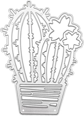 Metall-Stanzformen mit Kaktus-Motiv, handgefertigt, Scrapbooking, Prägezubehör für Kinder, Mädchen, Jungen, handgefertigt