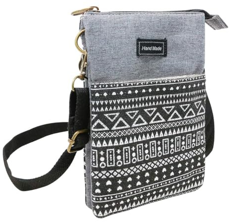 Tohrugue Petit Sac Bandouliere Femme,Sacoche Femme Bandoulière,Pochette Bandoulière Femme avec Bandoulière Réglable,Pochette Téléphone Portable Pour Voyages,Shopping,Quotidiens