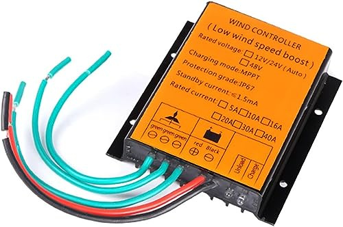 Controlador de carga de turbina eólica MPPT de 24 V, 3000 W, impermeable y eficiente para generadores de molinos de viento