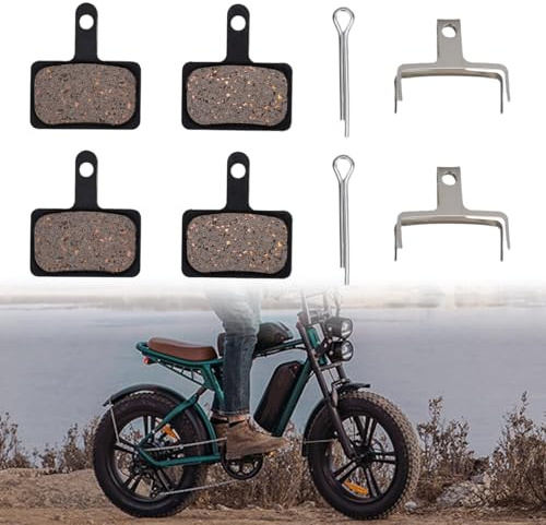 2 Pièces Plaquettes de Frein E-Bike Disque Avant Arrière pour Engwe M20