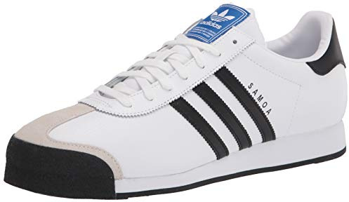 adidas Originals Samoa Retro Sneaker Herren, Weiá (weiß/schwarz), 45 EU