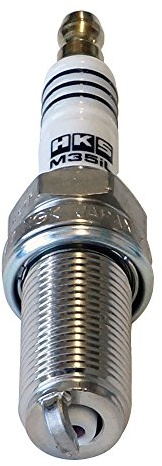 HKS 50003-M35-IL Super Fire Racing Iridium Zündkerzen – Hochleistungs Zündkerze mit 0.6 mm Elektrode Zündkerzen Iridium für MITSUBISHI LANCER VII/VIII SUBARU EJ257/EJ255, AUDI RS6 – Spark Plug 7 (ISO)