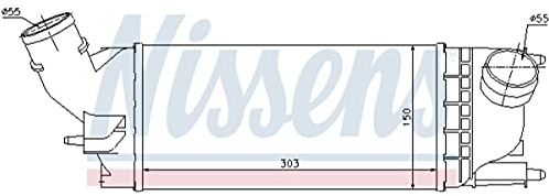 NISSENS 96599 Ladeluftkühler
