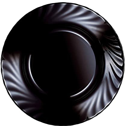 Asekible - Luminarc - plato hondo 22.5 cm trianon black lum