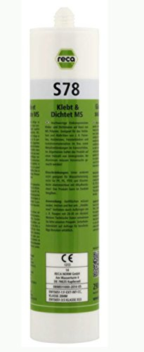 (€ 82,76/Liter) 2 St. reca S78 klebt & dichtet MS - 290ml - transparent - neu !