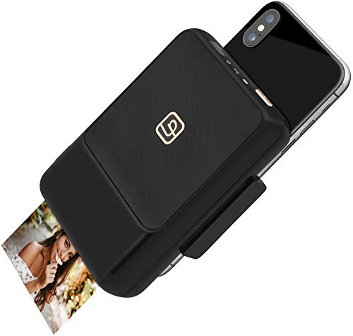 Lifeprint Imprimante Instantanée Bluetooth, Transforme votre Smartphone en Appareil Photo Instantané, Compatibilité Apple et Androïd - Noire
