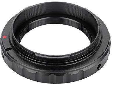 EBTOOLS T2 / T Mount T/T2- Objektiv Adapterring Aluminium Objektiv Konverter Aluminium Objektiv Adapter Ring für EF DSLR 650D 60D 550D