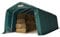 Tenda da pascolo 3,3x9,6 m riparo, robusto telo verde in PVC 800N