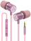 LUDOS Ultra Kopfhörer In Ear Ohrhörer mit Kabel und Mikrofon, Kristallklarer Klang, Ausgewogene Höhen und Tiefen, Neuer Memory Foam, Langlebiges Kabel, Bässe, Lautstärkeregelung, Earphones für Handy