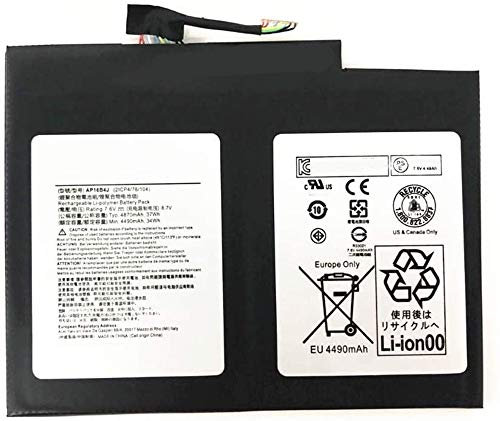 Bestome AP16B4J 2ICP4/78/104 Ersatz Akku Kompatibel mit Acer Aspire Switch Alpha 12 SA5-271 SA5-271P SW512-52-513B Alpha 5 SW512-52P 7 SW713-51GNP Series KT.00204.003