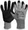 Supreme TTF PU Coated Anti Cut Resistant Work Safety Gloves Builders Protection Level 5 (Large)