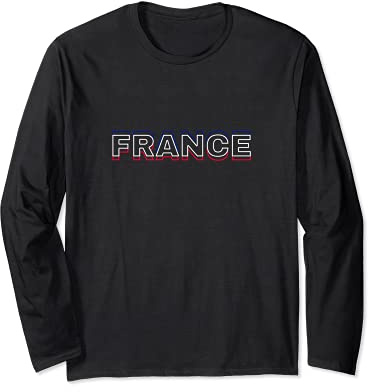 Drapeau France Manche Longue