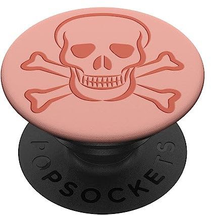 Rose-Gold Pop Socket for Phone Skull Popsockets Rose-Gold PopSockets Swappable PopGrip