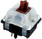 kutethy Gateron KS-3X47 Interruptores lechosos Teclado MX Interruptores de 5 Pines Adecuado para Teclado mecánico Cuerpo del Eje de la lámpara RGB (72 Piezas, marrón)