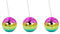 Rainbow Disco Ball Cups, Tumbler Disco Flash Ball Cocktail Cup Silber Kugelbecher mit Deckel und Strohhalm, Discokugel Becher für 80er Jahre Party, Hochzeit, Junggesellenabschied und Weihnachten (3)