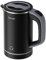 Sekaer Small Electric Tea Kettle Stainless Steel 0.8L Portable Travel Hot Water Boiler, Mini Electric Coffee Kettle with Auto Shut-Off & Boil Dry Protection, Cordless Base & LED Indicator