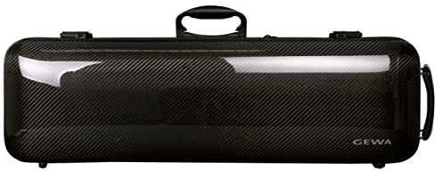 GEWA Violinkoffer Idea 1.8 schwarz/schwarz Carbon, mit zusätzlichem Seitengriff, Made in Germany